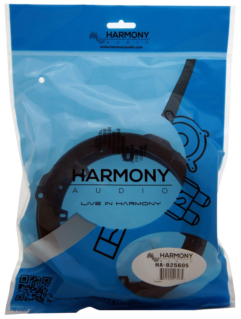 Harmony Audio Compatible with 2013-2019 Ford Fusion HA-825605 Front Factory Speaker to Aftermarket 6.5" Speakers Adapters - Image 2
